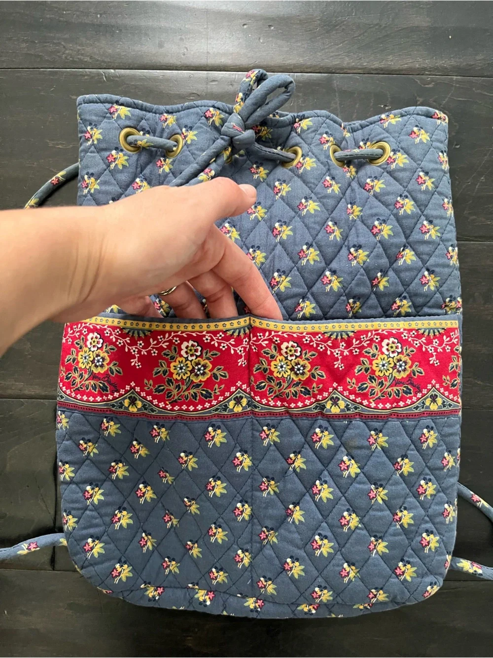 Vintage Vera Bradley Emily Backpack 1990s